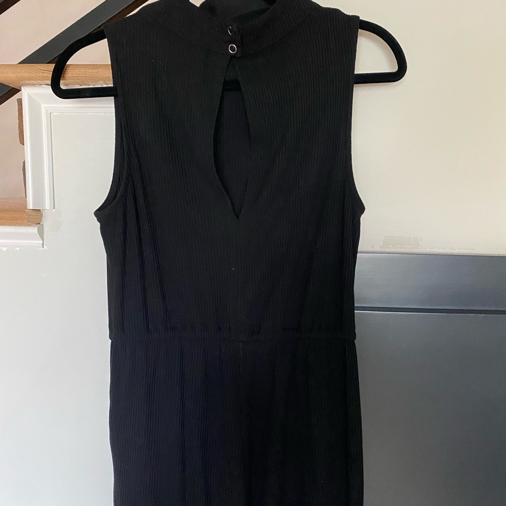 Carly Jean black ribbed jumper